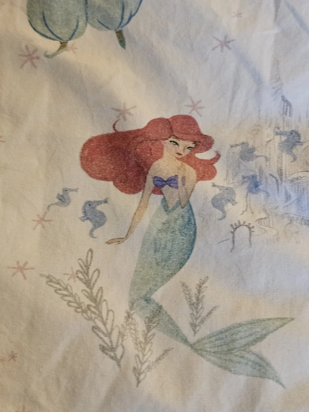 Pottery Barn Kids Disney Princess  Crib Sheet